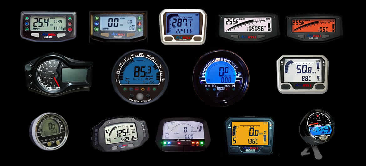 Digital Speedometers for cars motorbikes kitcars